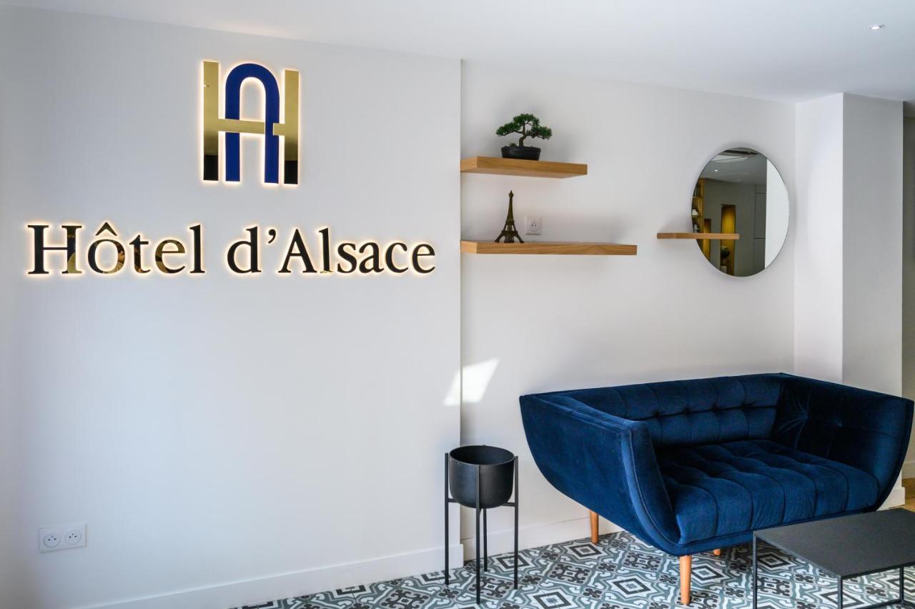 Hotel D'Alsace Paris Eksteriør billede